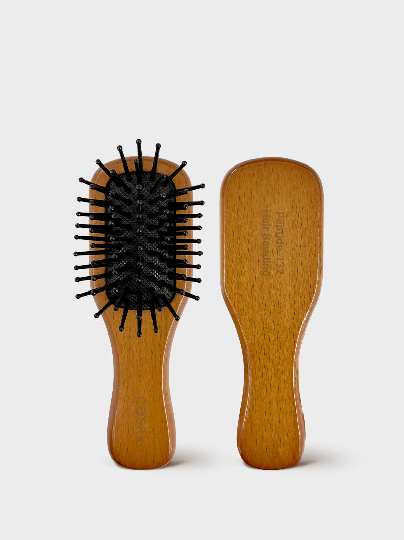 Mini Hair Bonding Wooden Brush